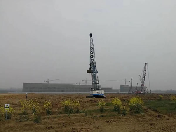 合肥航空港菜鸟物流园强夯工程